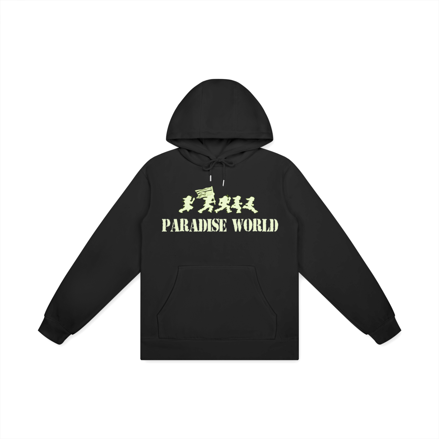 Lime Paradise Dream Unisex Basic Cotton Hoodie