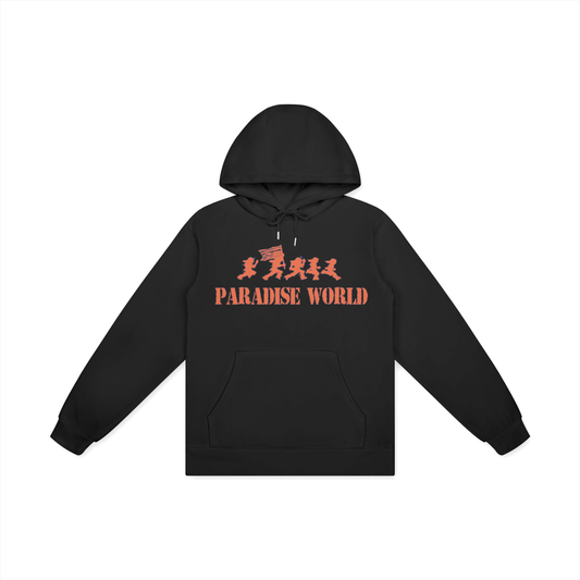Orange Paradise Dream Unisex Basic Cotton Hoodie
