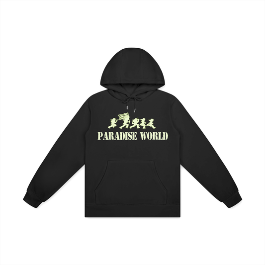 Lime Paradise Dream Unisex Basic Cotton Hoodie